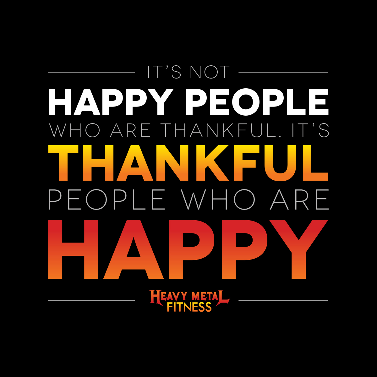 thankful people
