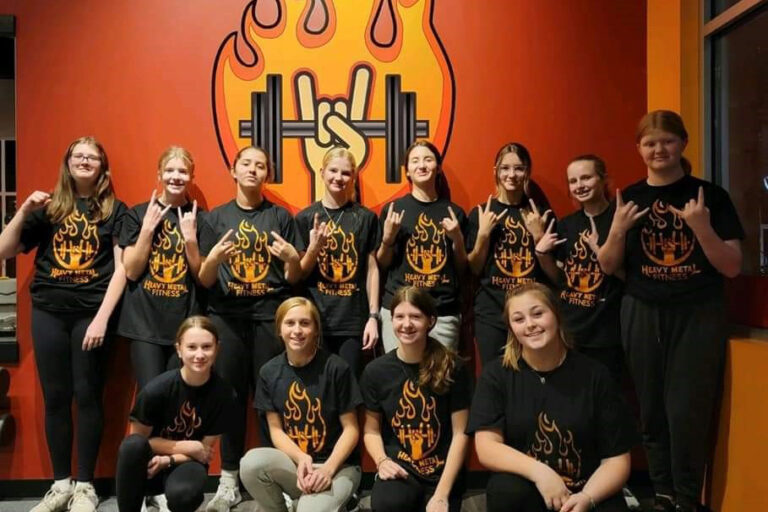 student athletic team training