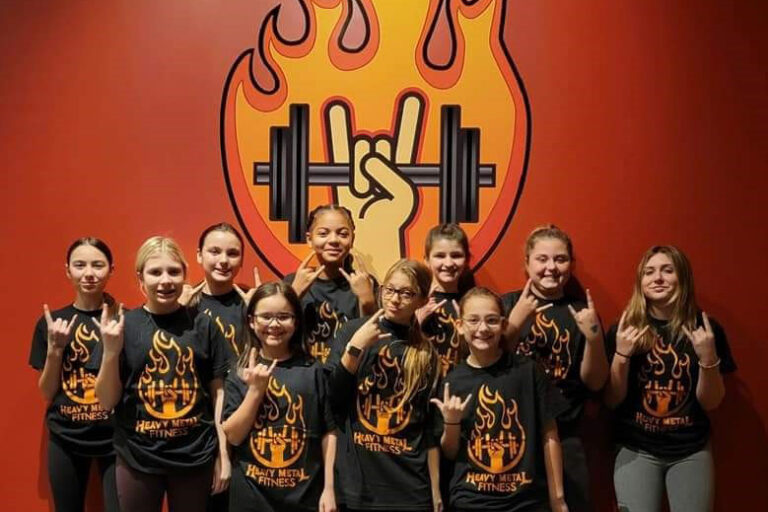 student athletic team training