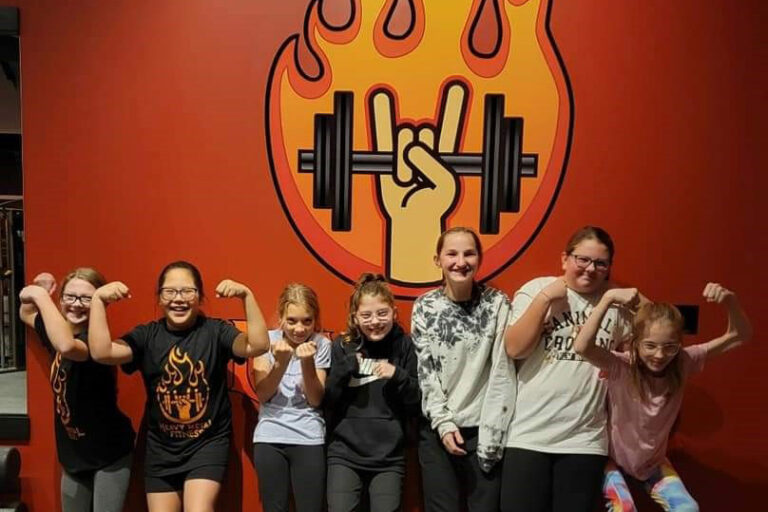 student athletic team training